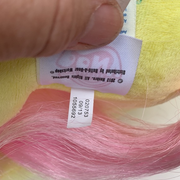 Flutter shy My little pony Plush build a bear 2013 - Picture 10 of 13